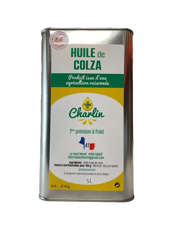 Huile de colza 3 litres