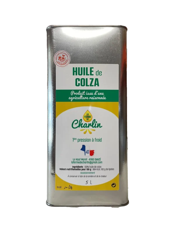 Huile de colza 5 litres