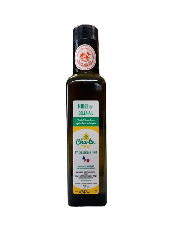 Huile colza ail 25cl